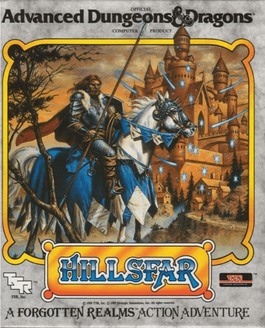 Advanced Dungeons & Dragons: Hillsfar - MSDOS - PC (MS-DOS)