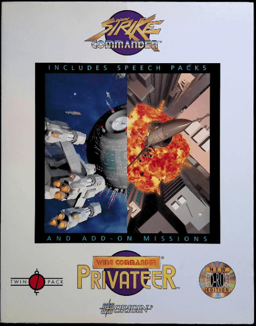 Strike Commander / Wing Commander Privateer - MSDOS - PC (MS-DOS)
