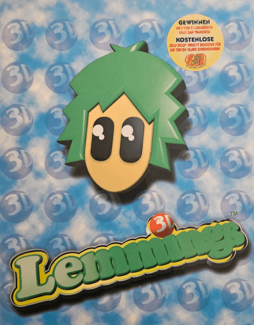 Lemmings 3D - MSDOS - PC (MS-DOS)