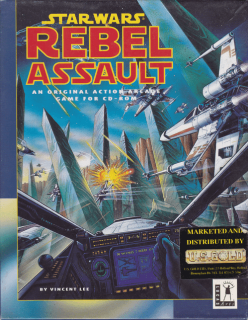 Star Wars: Rebel Assault - MSDOS - PC (MS-DOS)