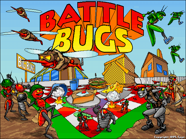 Battle Bugs - MSDOS - PC (MS-DOS) - Titles