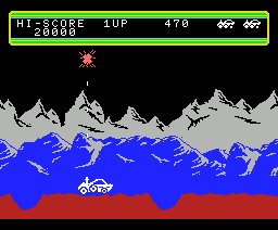 Moon Patrol - MSX - MSX - Ingames