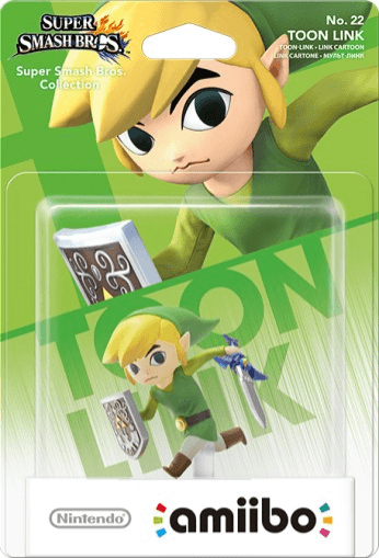 Amiibo No.22 Toon Link Super Smash Bros. Collection - MULTIPLE - Multiple