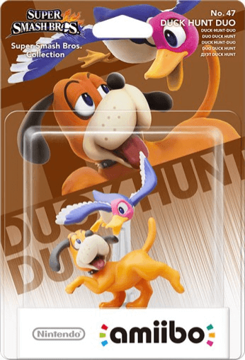 Amiibo No.47 Duck Hunt Duo Super Smash Bros. Collection - MULTIPLE - Multiple