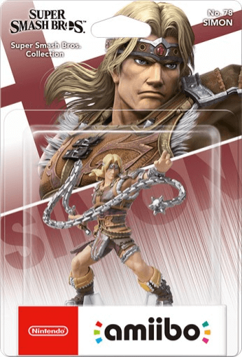 Amiibo No.78 Simon Super Smash Bros. Collection - MULTIPLE - Multiple
