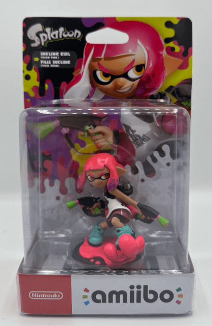 Amiibo Inkling Girl Neon Pink - MULTIPLE - Multiple - Packshots