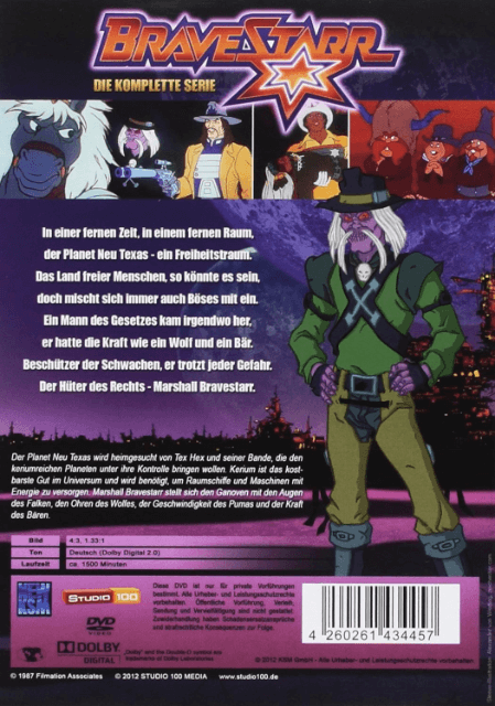 Bravestarr - Die komplette Serie (Episoden 1-65 + Pilotfilm) [4 Disc Set] - MULTIPLE - Multiple - Titles