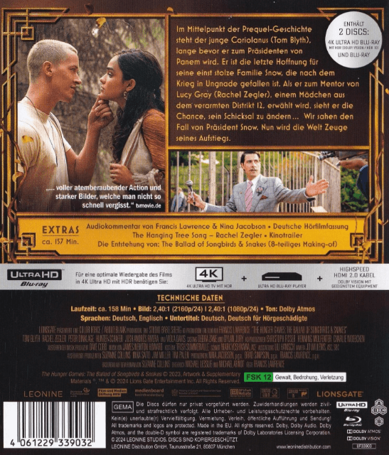 Die Tribute Von Panem: The Ballad Of Songbirds & Snakes - MULTIPLE - Multiple - Titles