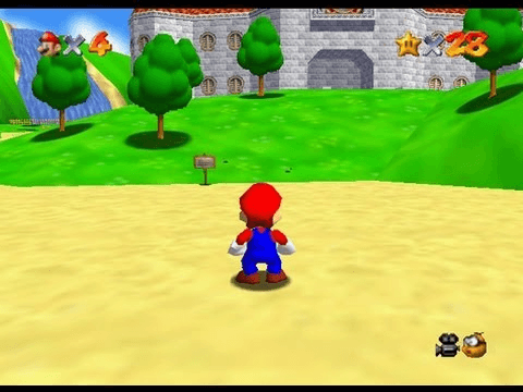 Super Mario 64 - N64 - Nintendo 64 - Ingames