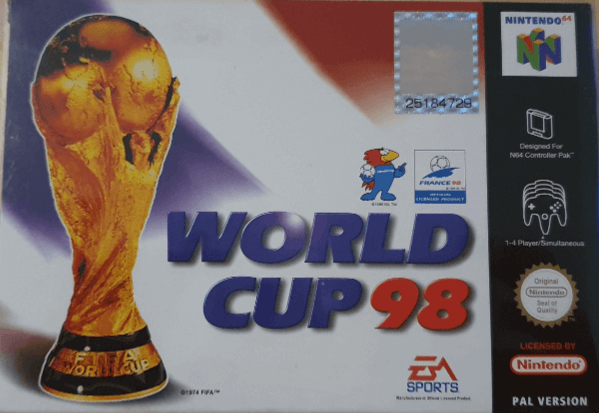 World Cup 98 - N64 - Nintendo 64 - Packshots