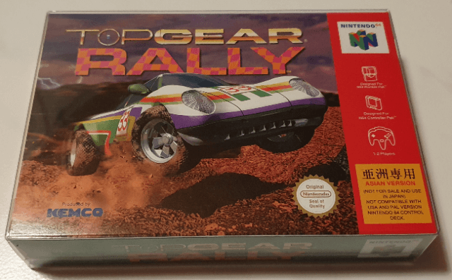 Top Gear Rally - N64 - Nintendo 64 - Packshots