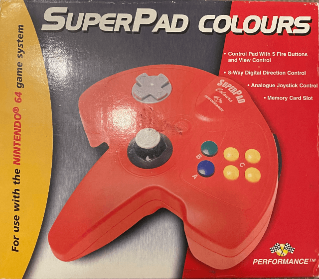 SuperPad Colours - N64 - Nintendo 64