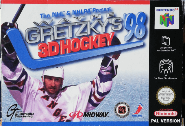 Wayne Gretzky's 3D Hockey '98 - N64 - Nintendo 64