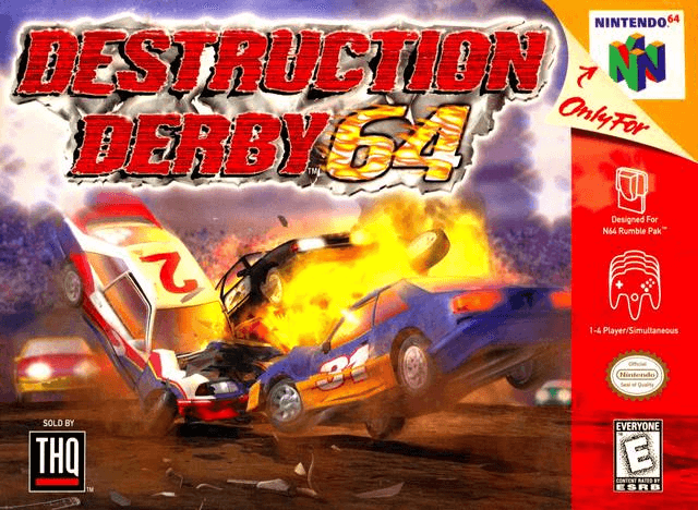 Destruction Derby 64 - N64 - Nintendo 64