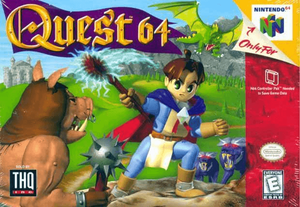 Quest 64 - N64 - Nintendo 64 - Packshots