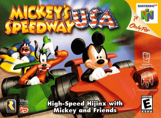 Mickey's Speedway USA - N64 - Nintendo 64