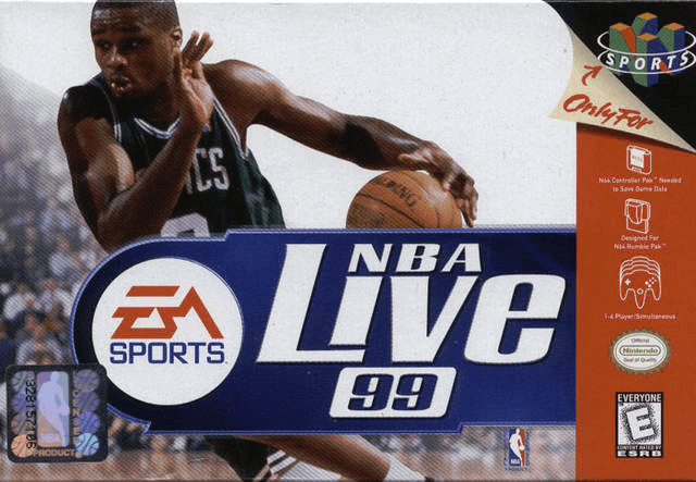 NBA Live 99 - N64 - Nintendo 64 - Packshots