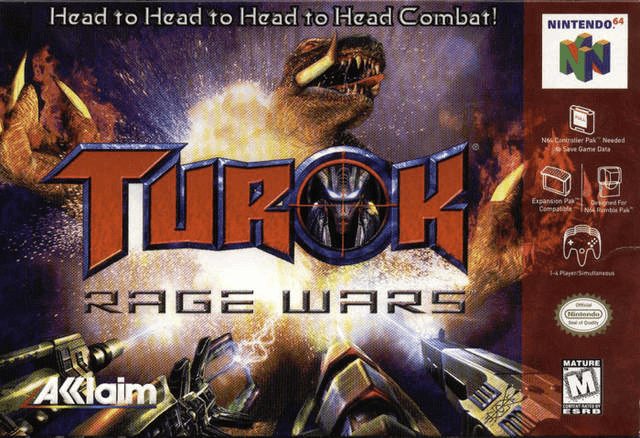 Turok: Rage Wars - N64 - Nintendo 64 - Packshots