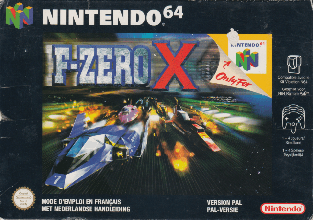 F-Zero X - N64 - Nintendo 64 - Packshots
