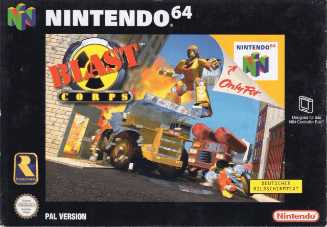 Blast Corps - N64 - Nintendo 64