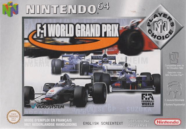 F-1 World Grand Prix - N64 - Nintendo 64