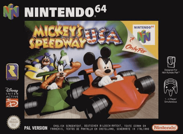 Mickey's Speedway USA - N64 - Nintendo 64