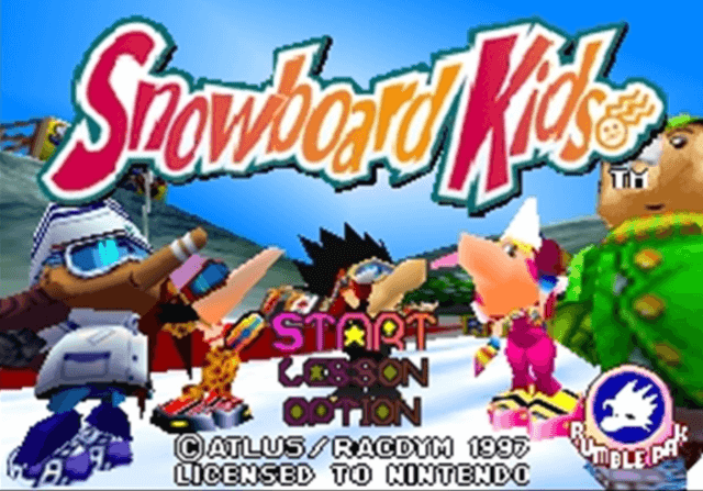 Snowboard Kids - N64 - Nintendo 64 - Titles
