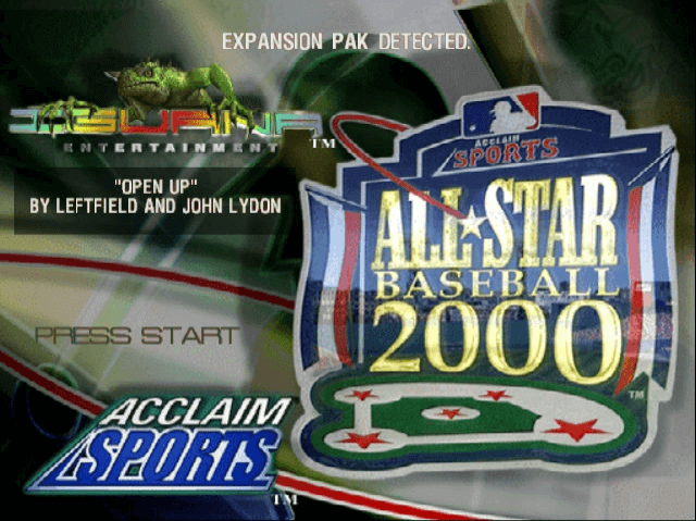 All-Star Baseball 2000 - N64 - Nintendo 64 - Titles