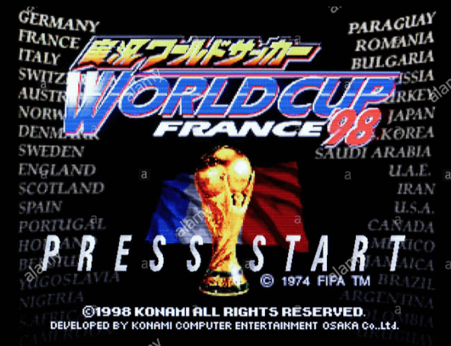 Jikkyou World Soccer: World Cup France '98 - N64 - Nintendo 64 - Titles