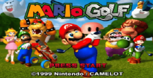 Mario Golf - N64 - Nintendo 64 - Titles
