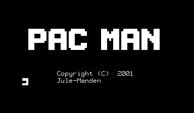 Pac-Man - NASCOM - Nascom - Titles