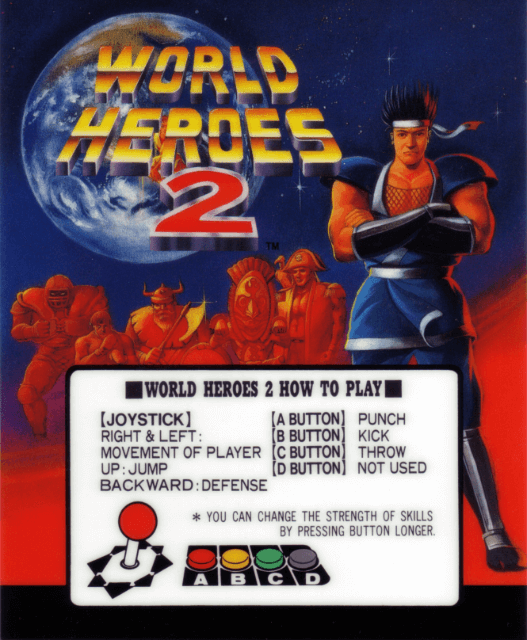World Heroes 2 - NEO - SNK Neo Geo - Packshots