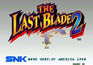 The Last Blade 2 - NEO - SNK Neo Geo - Titles