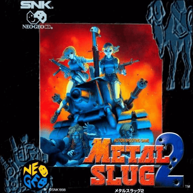 Metal Slug 2 - NEOGEOCD - SNK Neo Geo CD