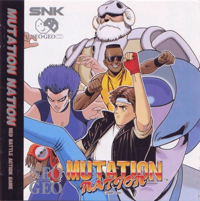 Mutation Nation - NEOGEOCD - SNK Neo Geo CD
