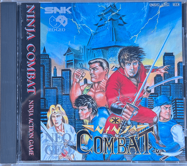 Ninja Combat - NEOGEOCD - SNK Neo Geo CD