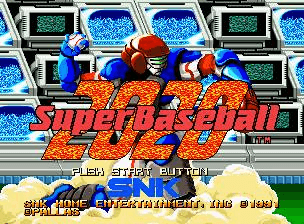 2020 Super Baseball - NEOGEOCD - SNK Neo Geo CD - Titles