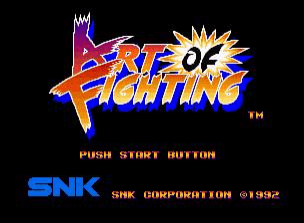 Art of Fighting - NEOGEOCD - SNK Neo Geo CD - Titles