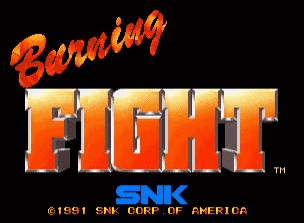 Burning Fight - NEOGEOCD - SNK Neo Geo CD - Titles