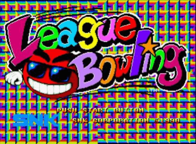 League Bowling - NEOGEOCD - SNK Neo Geo CD - Titles