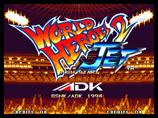 World Heroes 2 Jet - NEOGEOCD - SNK Neo Geo CD - Titles