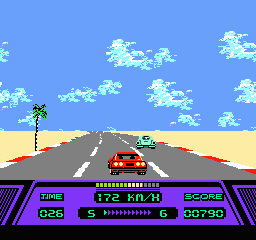 Rad Racer - NES - Nintendo Entertainment System - Ingames