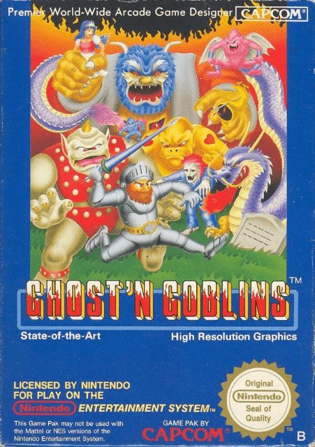 Ghost 'n Goblins - NES - Nintendo Entertainment System