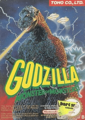 Godzilla: Monster of Monsters! - NES - Nintendo Entertainment System
