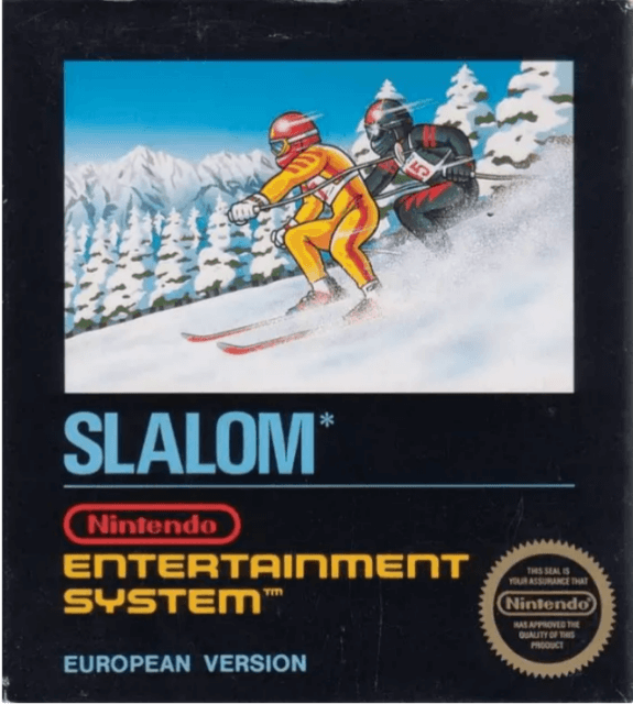 Slalom - NES - Nintendo Entertainment System