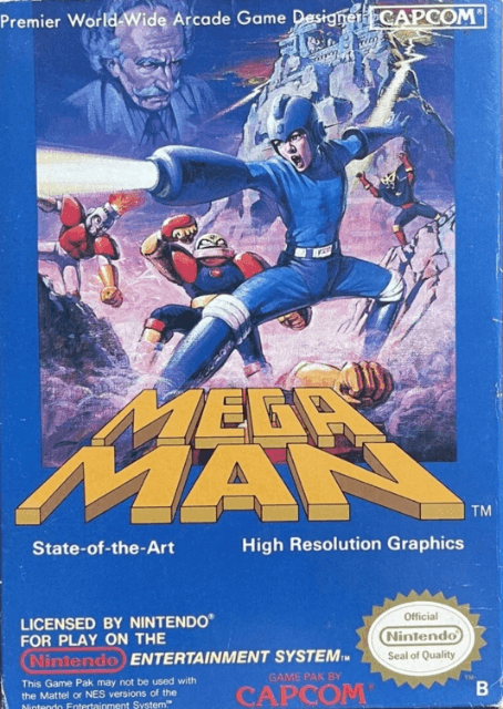 Mega Man - NES - Nintendo Entertainment System - Packshots