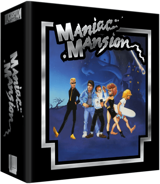 Maniac Mansion - NES - Nintendo Entertainment System - Packshots