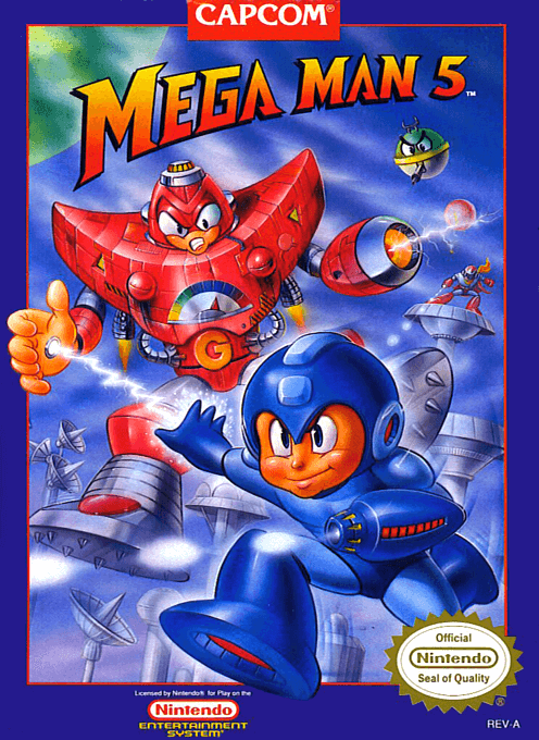 Mega Man 5 - NES - Nintendo Entertainment System