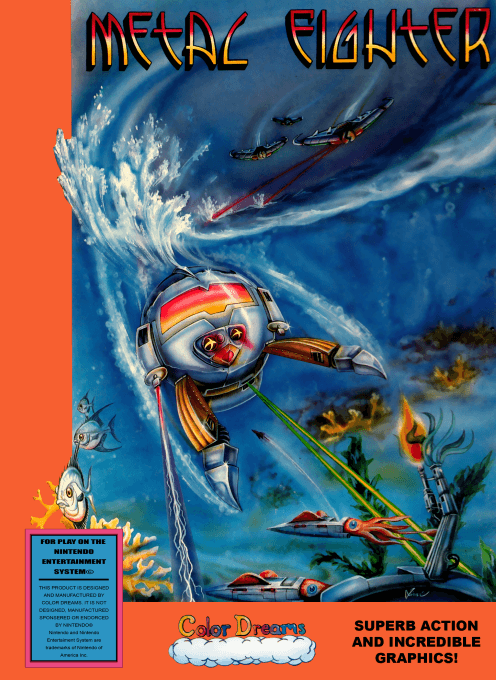 Metal Fighter - NES - Nintendo Entertainment System - Packshots
