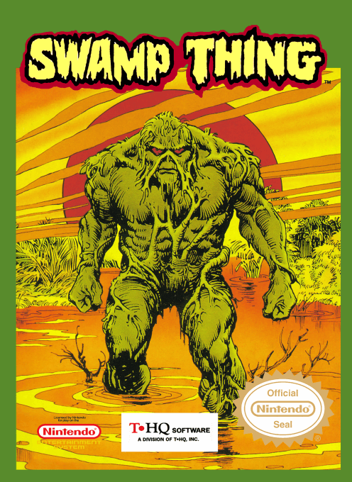 Swamp Thing - NES - Nintendo Entertainment System